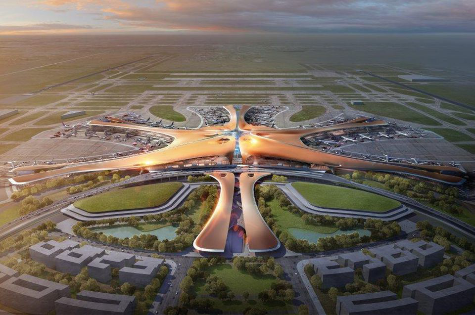 Daxing Airport in Beijing